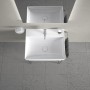 Duravit DuraSquare Waschtisch mit 1 Hahnloch, 60 x 47 cm - Detailansicht