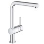 Robinet de cuisine monocommande GROHE Minta avec douchette extractible SpeedClean