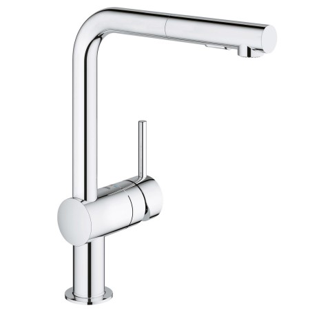 Robinet de cuisine monocommande GROHE Minta avec douchette extractible SpeedClean