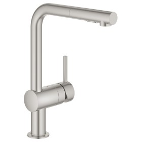 Rubinetto monocomando per lavello GROHE Minta con doccetta estraibile SpeedClean