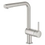 Rubinetto monocomando per lavello GROHE Minta con doccetta estraibile SpeedClean - vista dettagliata