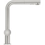 Rubinetto monocomando per lavello GROHE Minta con doccetta estraibile SpeedClean - vista tecnica