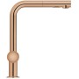 Rubinetto monocomando per lavello GROHE Minta con doccetta estraibile SpeedClean - vista dettagliata