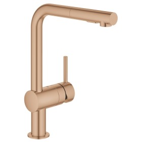 Rubinetto monocomando per lavello GROHE Minta con doccetta estraibile SpeedClean