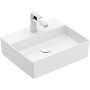 Villeroy & Boch Memento 2.0 Aufsatzwaschtisch 50 cm mit Hahnloch, ohne Überlauf - Detailansicht