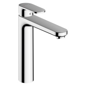 Rubinetto per lavabo hansgrohe Vernis Blend 190 con conduzione dell'acqua isolata e tappo a tirante