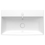 Duravit DuraSquare Waschtisch mit 1 Hahnloch, 80 x 47 cm - Detailansicht
