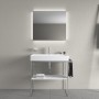 Duravit DuraSquare Waschtisch mit 1 Hahnloch, 80 x 47 cm - Produktansicht