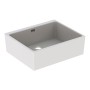 Évier polyvalent Geberit Publica 50 x 40 cm avec trop-plein