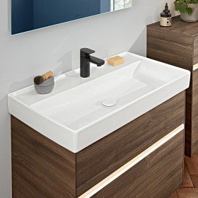 Villeroy & Boch Collaro Schrankwaschtisch 80 cm ohne Überlauf, 1 Hahnloch