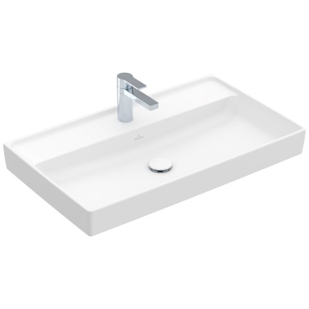 Mobile lavabo Villeroy & Boch Collaro 80 cm senza troppopieno, 1 foro per rubinetto
