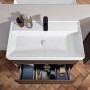 Mobile lavabo Villeroy & Boch Collaro 80 cm senza troppopieno, 1 foro per rubinetto - vista tecnica
