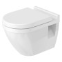 Duravit Starck 3 WC suspendu à chasse d'eau - vue détaillée
