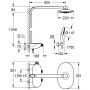 hansgrohe Raindance E Kopfbrause 300 1jet mit Deckenanschluss