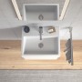 Lavabo Duravit Vero Air avec 1 trou de robinet 45 x 35 cm, avec trop-plein