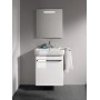 Lavabo compact Geberit Renova 55 cm - vue technique