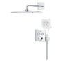 GROHE Precision SmartControl Duschsystem, Thermostat, UP, mit Vitalio Rain Mono 310, eckig - Detailansicht