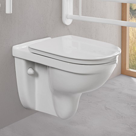 Villeroy & Boch Vicare WC sospeso senza bordo, a scarico diretto