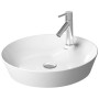 Duravit Cape Cod Aufsatzbecken, Ø 48 cm 1 Hahnloch durchgestochen - Detailansicht