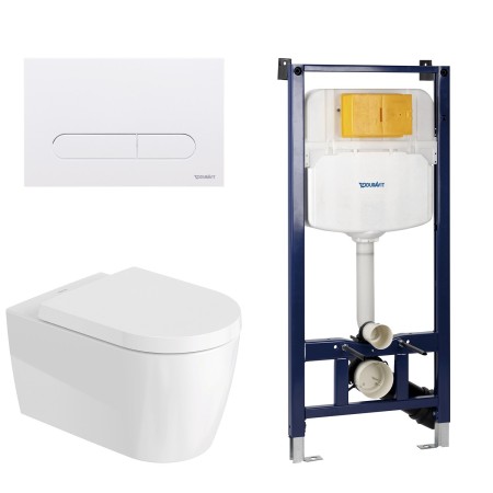 Duravit ME par Starck Ensemble WC suspendu Rimless