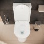 hansgrohe EluPura Original S Stand-WC für aufgesetzten Spülkasten 640 mit horizontalem Abgang AquaChannel - Detailansicht