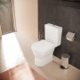 hansgrohe EluPura Original S Stand-WC für aufgesetzten Spülkasten 640 mit horizontalem Abgang AquaChannel - Produktansicht