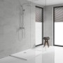 GROHE Vitalio Joy System 260 Duschsystem mit Einhandmischer für Wandmontage - technische Ansicht