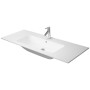 Duravit ME by Starck Möbelwaschtisch 123 cm mit 1 Hahnloch - Detailansicht