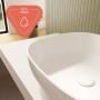 VitrA Options Outline Lavabo d'appoggio rettangolare 46 x 40,5 cm - immagine prodotto