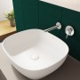 VitrA Options Outline Lavabo d'appoggio rettangolare 46 x 40,5 cm - vista tecnica