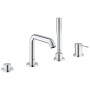 GROHE Essence Nouvelle combinaison de baignoire monocommande 4 trous