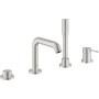 Combinaison de baignoire monocommande 4 trous GROHE Essence Nouveau