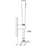 GROHE Euphoria Cosmopolitan Handbrausegarnitur - Detailansicht