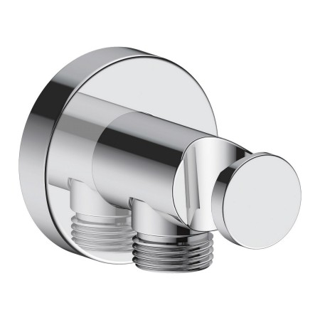 Supporto a parete Duravit con porta doccia e rosone rotondo