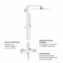GROHE Euphoria Cube Duschsystem mit Thermostatbatterie - Produktansicht
