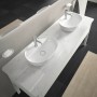 Duravit Luv Aufsatzbecken mit Hahnlochbank 50 x 35 cm - technische Ansicht