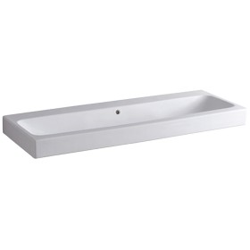 Lavabo Geberit iCon 120 cm sans trou de robinet