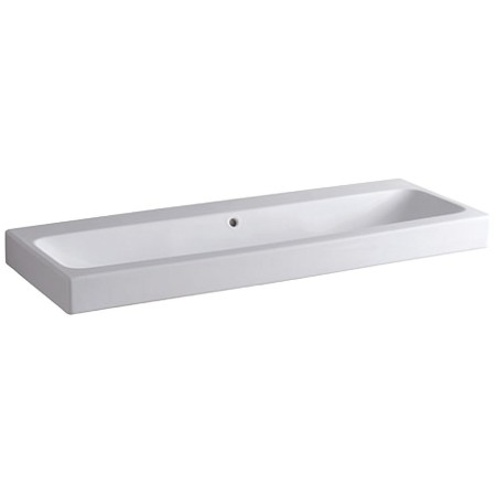 Lavabo Geberit iCon 120 cm sans trou de robinet
