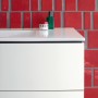 Duravit ME by Starck Möbelwaschtisch 63 cm mit 1 Hahnloch - Detailansicht