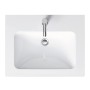 Duravit ME by Starck Möbelwaschtisch 63 cm mit 1 Hahnloch - technische Ansicht