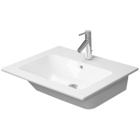Lavabo de meuble Duravit ME by Starck 63 cm avec 1 trou de robinet