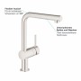 Rubinetto monocomando per lavello GROHE Minta, DN 15 - vista tecnica