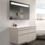 Villeroy & Boch Venticello Schrankwaschtisch 120 x 50 cm, ohne Hahnloch, mit Überlauf - technische Ansicht