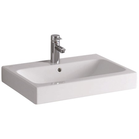 Lavabo surélevé Geberit iCon 60 cm avec trou de robinet