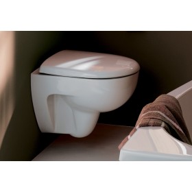 Set WC sospeso Geberit Renova Tiefspüler con sedile WC