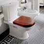 Villeroy & Boch Hommage WC-Sitz Birke massiv - Detailansicht
