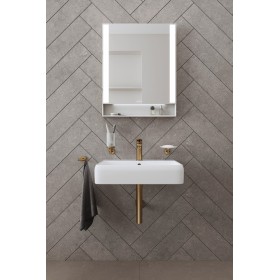 Robinet de lavabo monocommande Duravit Wave M sans bonde
