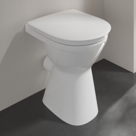 Villeroy & Boch Vicare WC a scarico a pavimento senza bordo, a terra