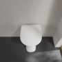 Villeroy & Boch Vicare WC a scarico a pavimento senza bordo, a terra - vista dettagliata