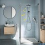 GROHE Vitalio Start 250 Duschsystem mit Thermostatbatterie für Wandmontage - Detailansicht